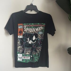 Black Spider-Man T-Shirt